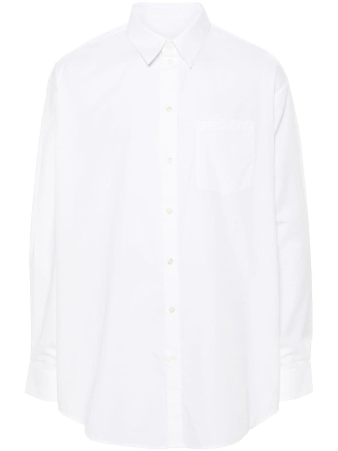 

Helmut Lang поплиновая рубашка, белый