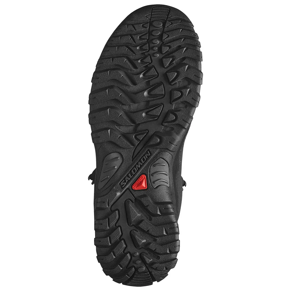 Походные ботинки женские Salomon Shelter WP зимние водонепроницаемые, черный — фото 2