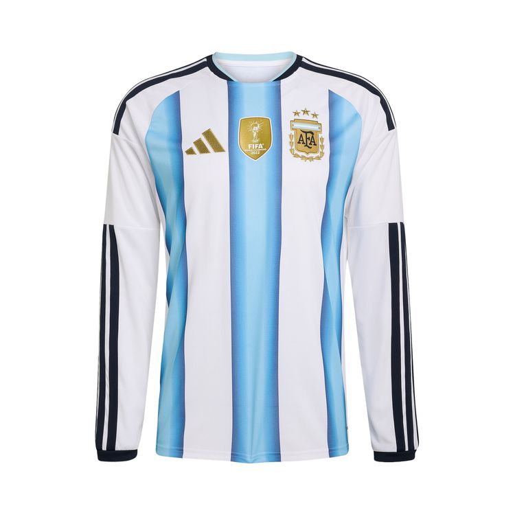 Домашняя футболка с длинным рукавом Adidas Argentina 26, белый