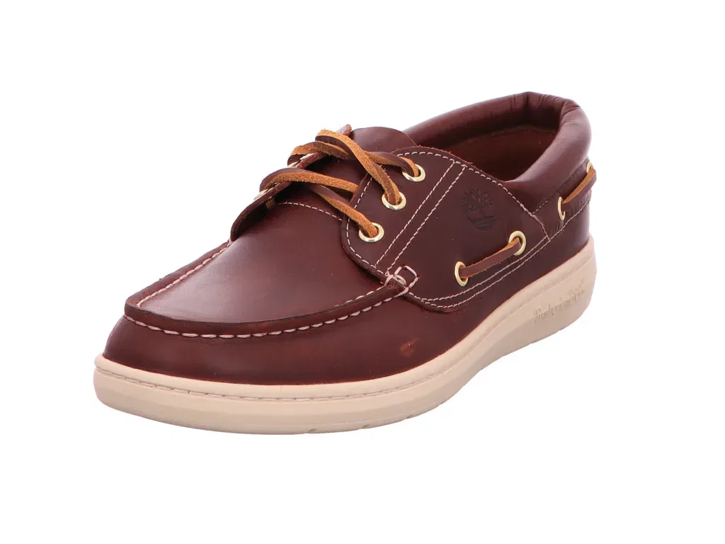 Кроссовки на шнуровке Timberland, бордовый