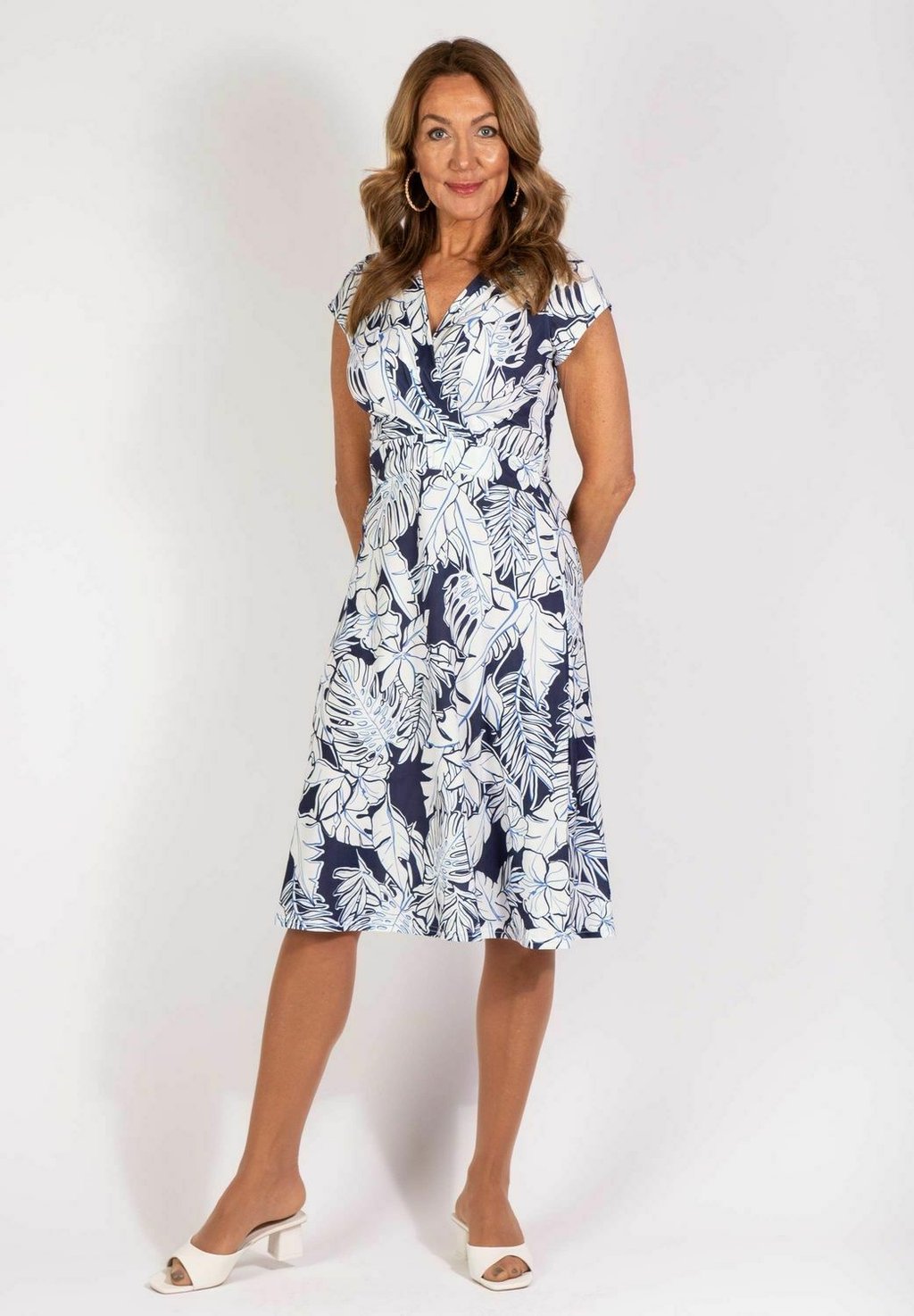 

Платье из джерси PAULINE -JUNGLE Stockholms Klänningsfabrik, темно-синий