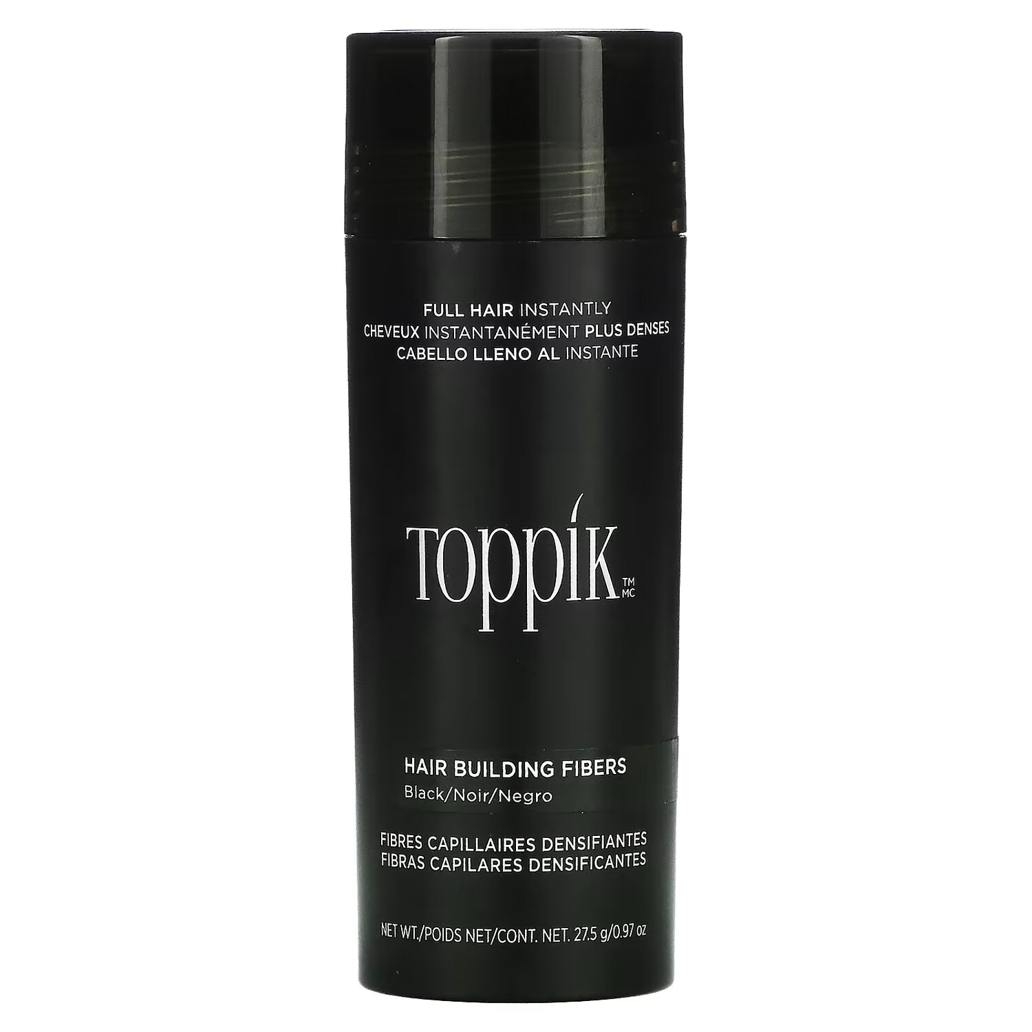 

Волокна для наращивания волос Toppik, черные, 0,97 унции (27,5 г)