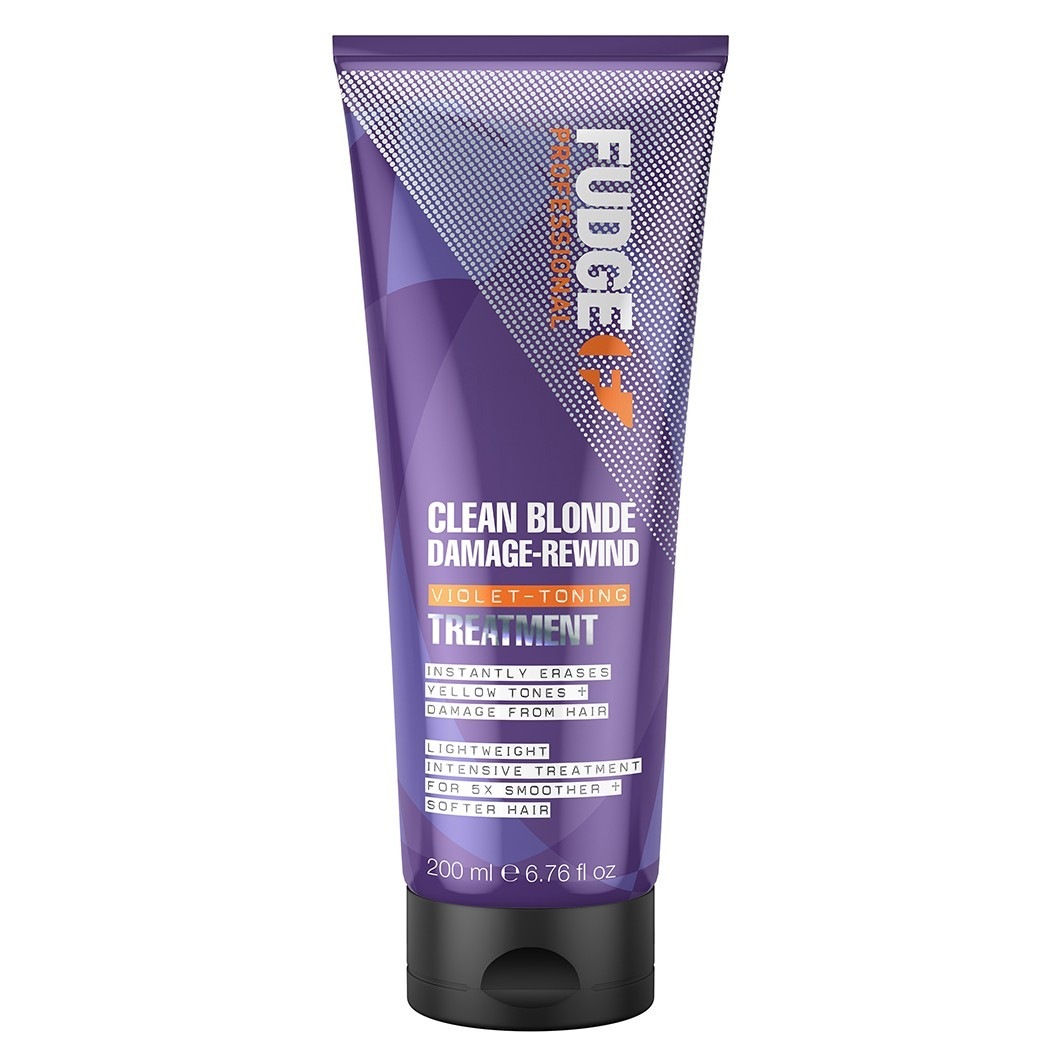 

Маска для волос clean blonde damage rewind violet-toning Fudge, объем 200 мл