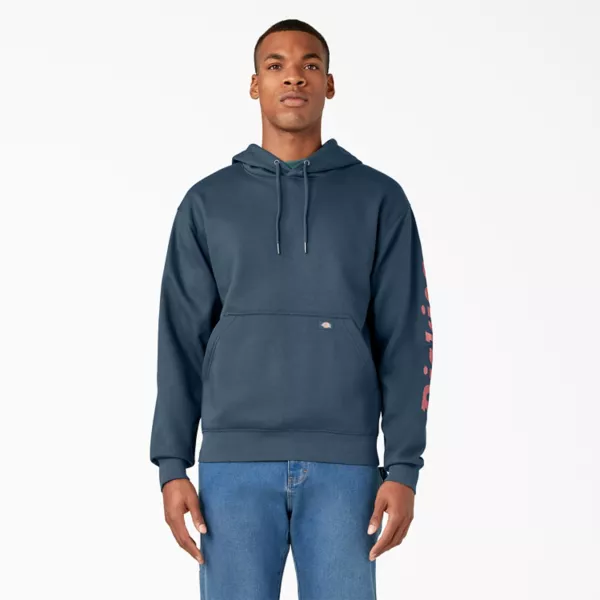 

Мужская водоотталкивающая толстовка с логотипом Dickies, цвет baltic blue