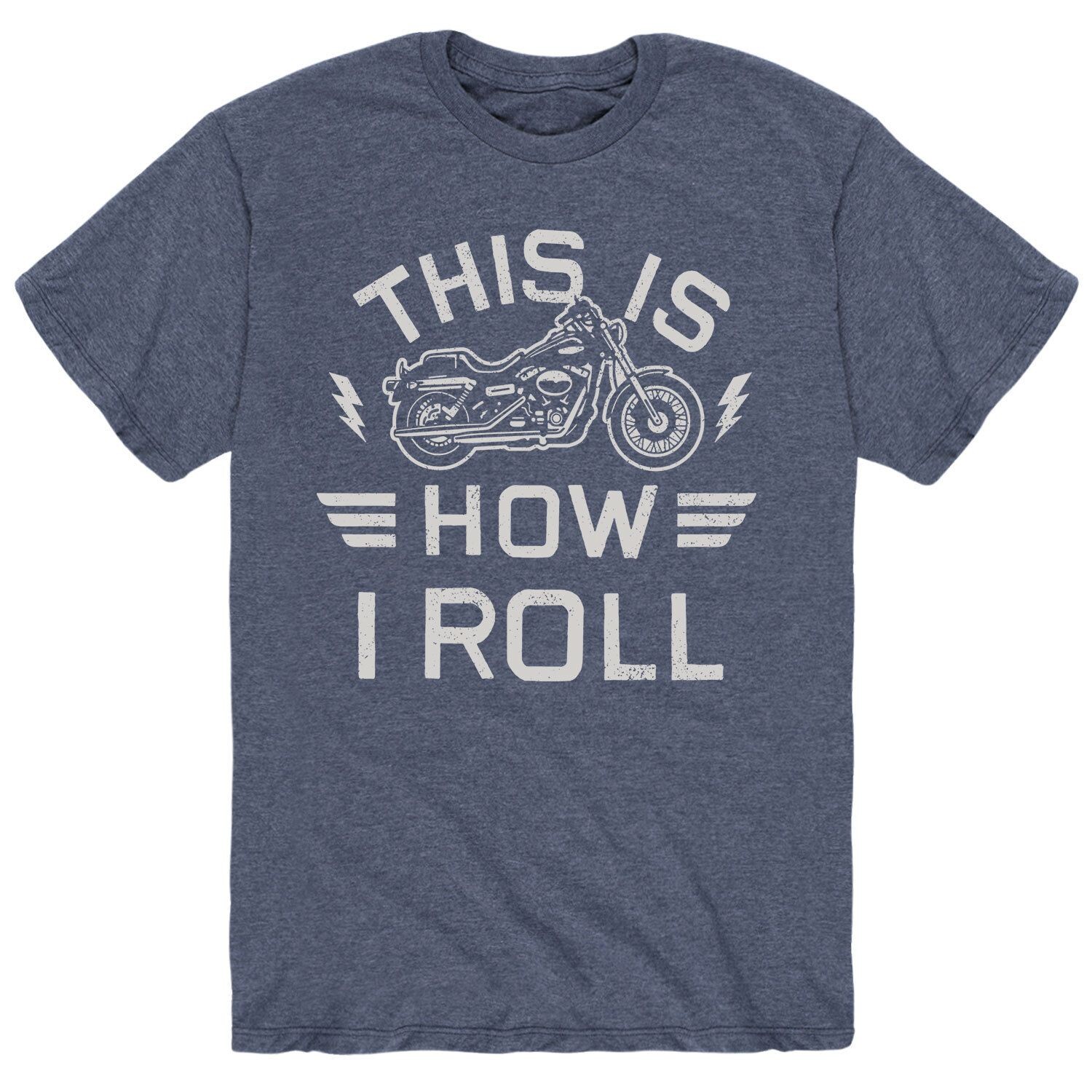 

Мужская мотоциклетная футболка This Is How I Roll Licensed Character