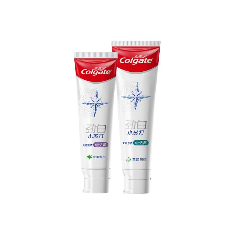 

Зубная паста для защиты зубов с пищевой содой, очищает и освежает дыхание, вкус жасмина, 120 г + 180 г COLGATE