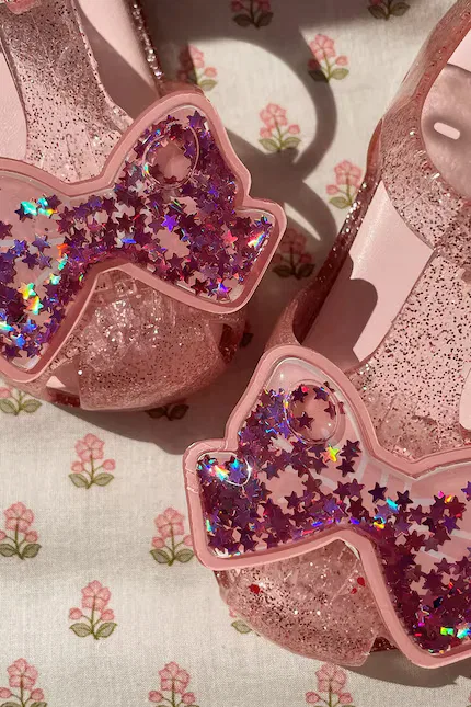 Сандалии с вишенкой LILO SANDAL Konges Sløjd, розовый — фото 4
