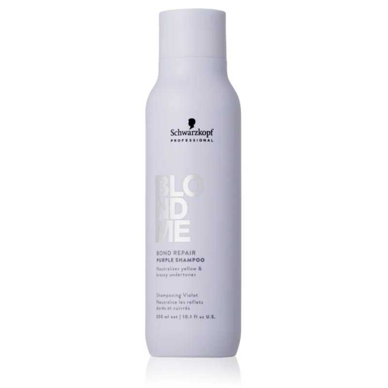 

Schwarzkopf BlondMe Bond Repair Purple Shampoo 300 мл