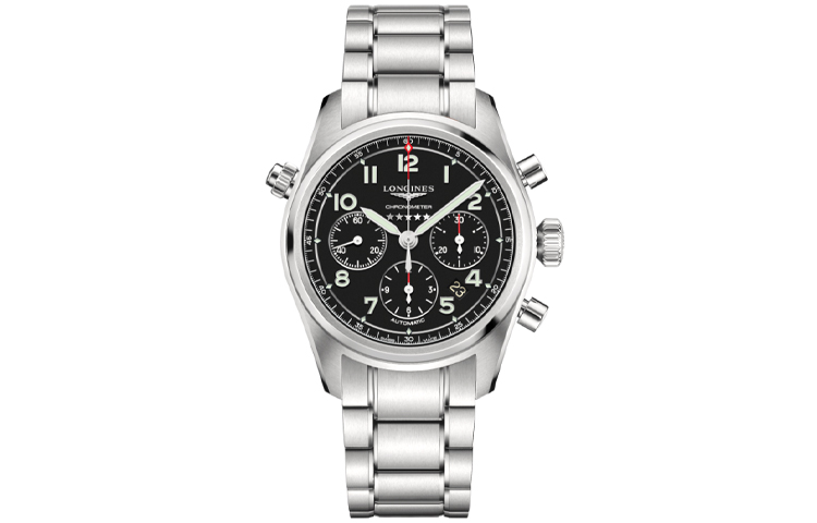 

LONGINES Мужские часы Spirit Collection с автоматическим механизмом, 42 мм, черный циферблат, L3.820.4.53.6