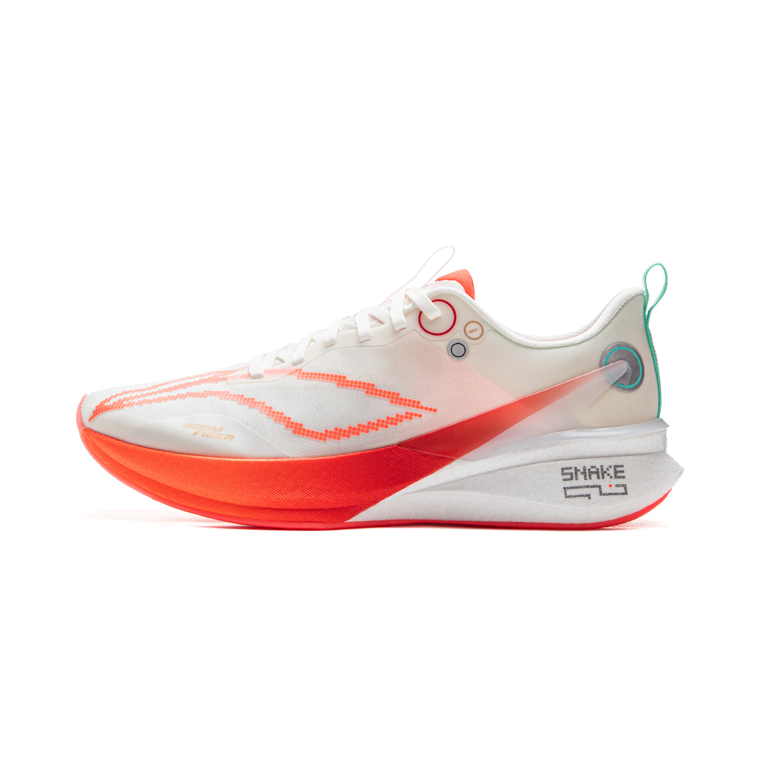 

LINING Кроссовки для бега Red Hare 8PRO мужские, низкие, белые, оранжевые