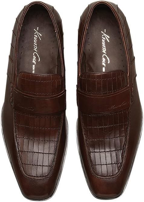 Мужские лоферы Kenneth Cole, коричневый — фото 4