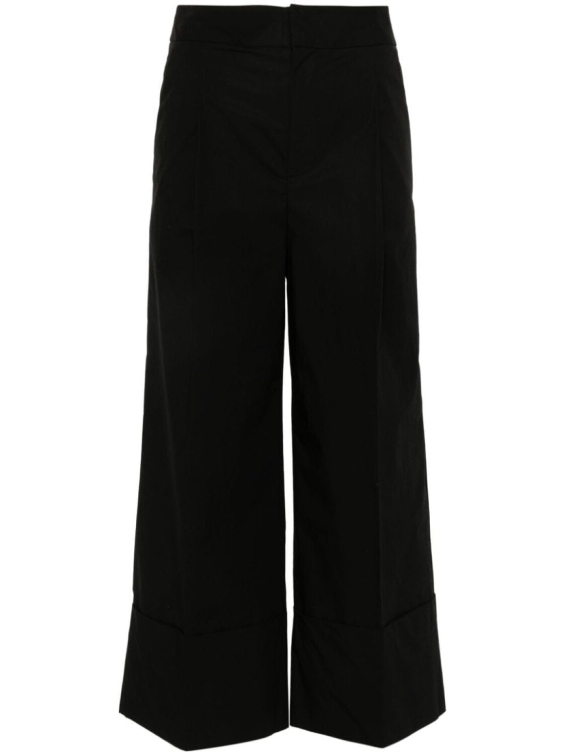 

Укороченные брюки прямого кроя TWINSET, черный