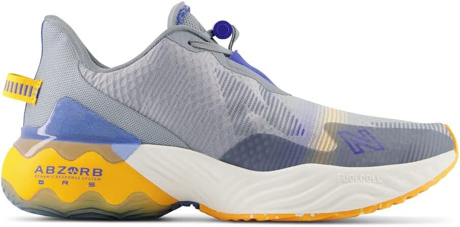Мужские кроссовки New Balance FuelCell Rebel Tr V1, синий/оранжевый/серый — фото 3