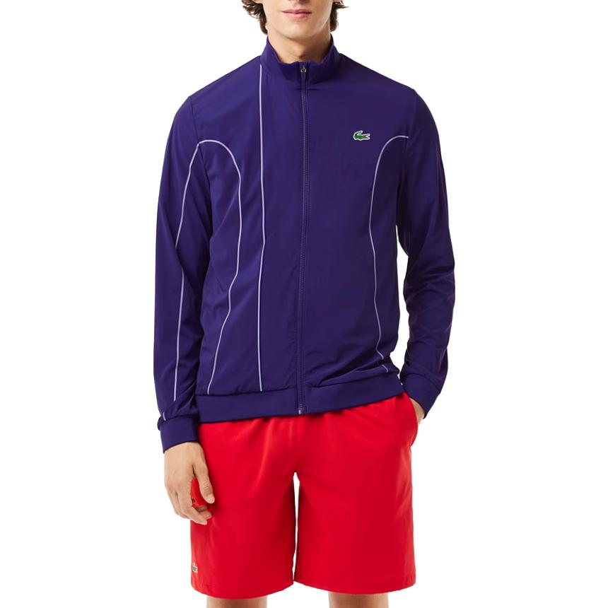LACOSTE Куртка для сотрудничества с Джоковичем мужская тёмно-фиолетовая, Dark Purple — фото 3