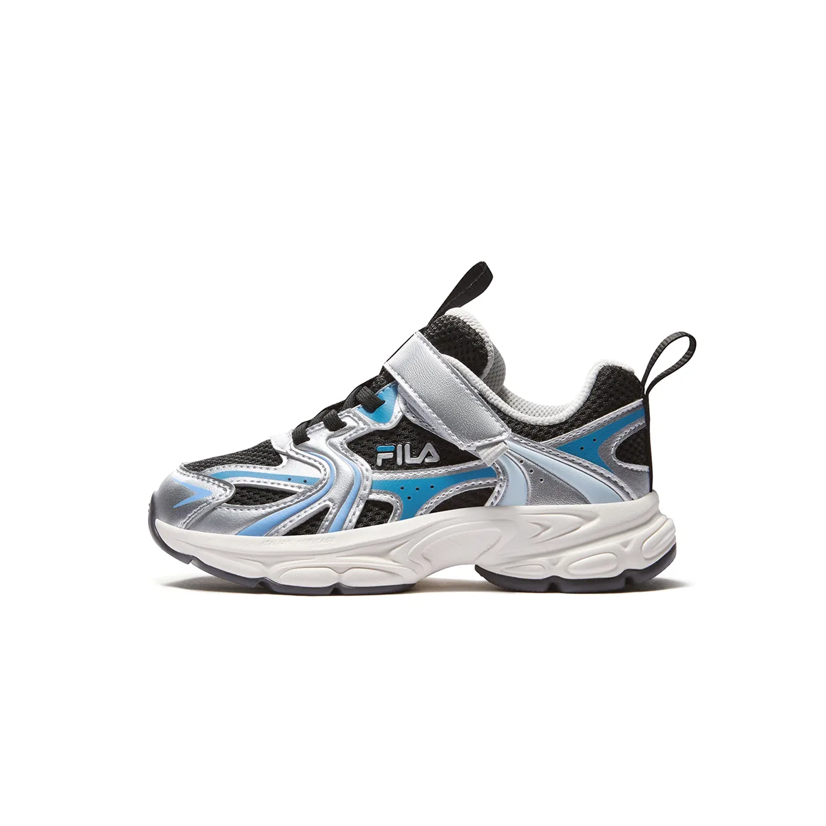 FILA KIDS Heritage FHT Cushioning Breathable Running Shoes Romantic Purple/Space Silver Kids'