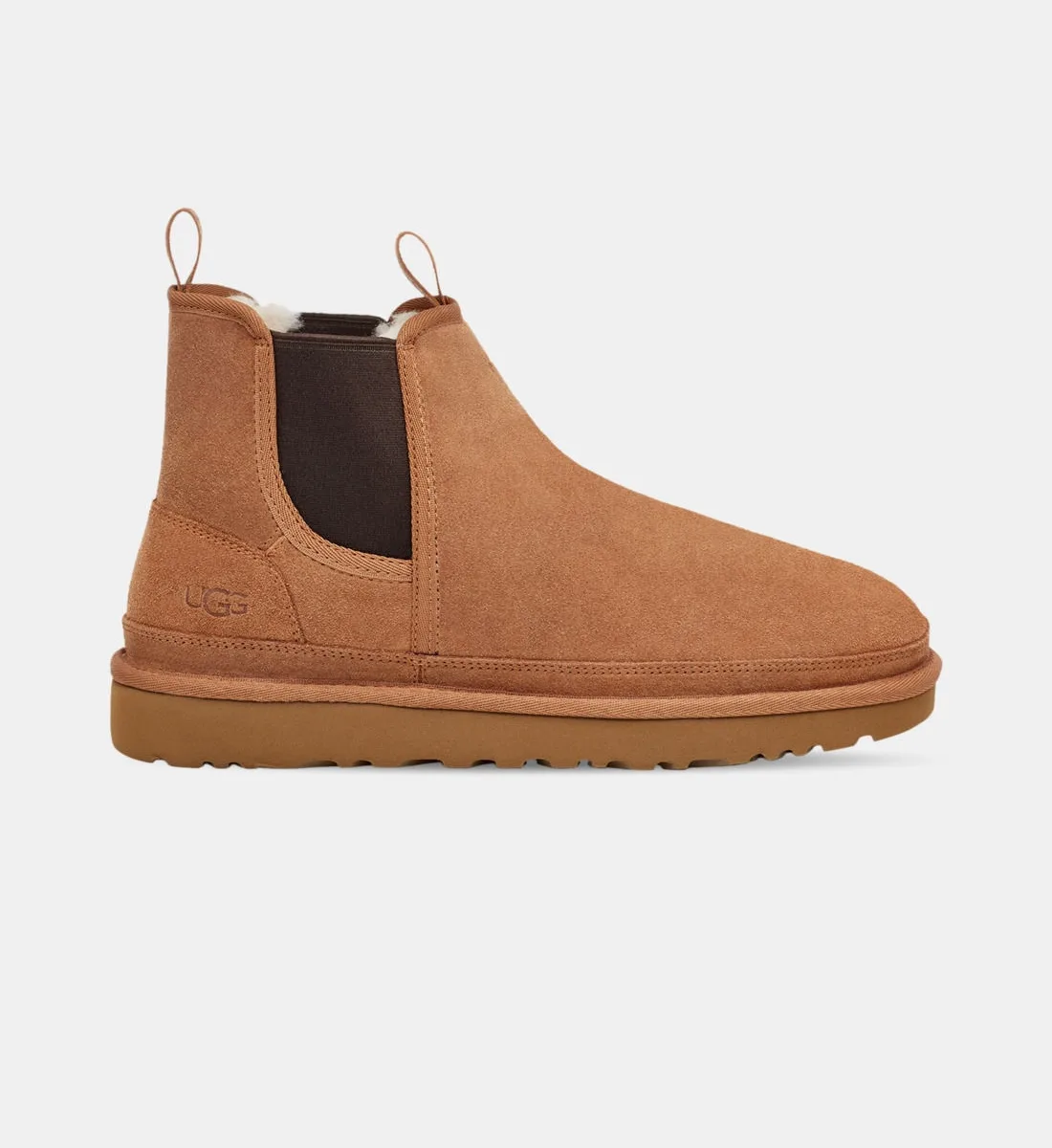 Челси-ботинки Neumel из кожи UGG, коричневый