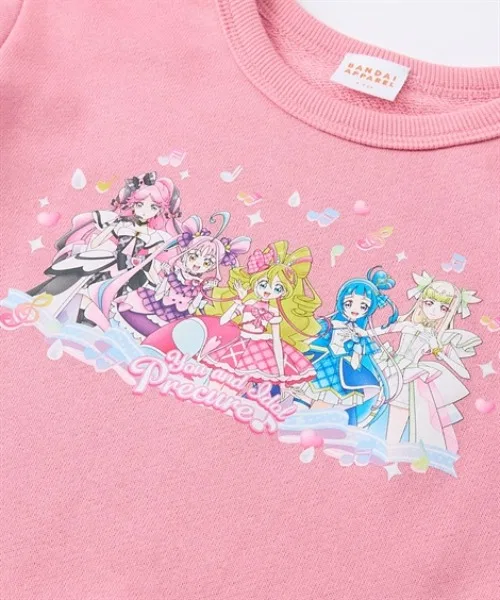 [You and Idol Precure♪] Толстовка из тюля с узором — фото 4