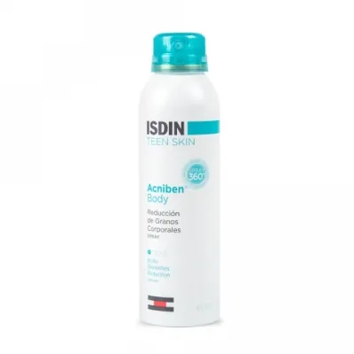 

Acniben Body Spray против прыщей для жирной кожи тела 151,5 мл Isdin