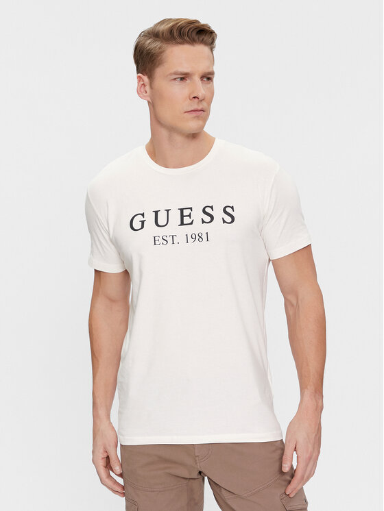 

Футболка стандартного кроя Guess, белый