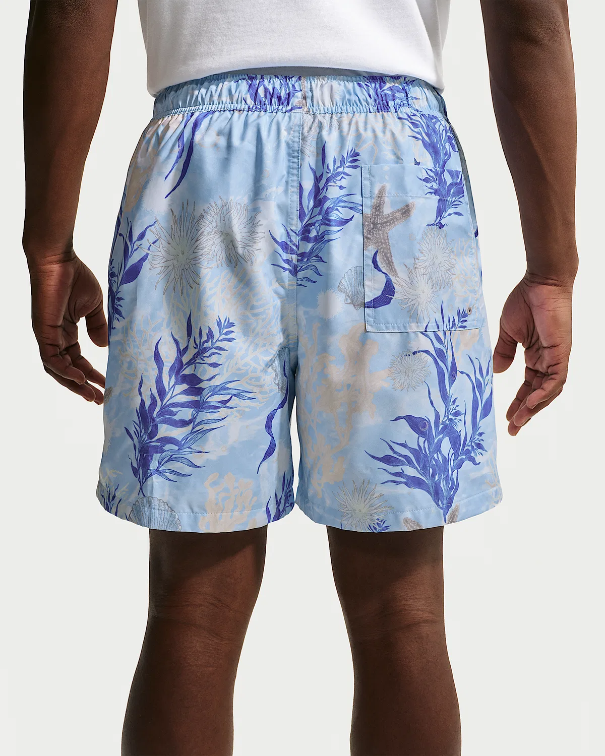 Мужские шорты Nike Club Flow, Celestine Blue/Moon Particle — фото 3