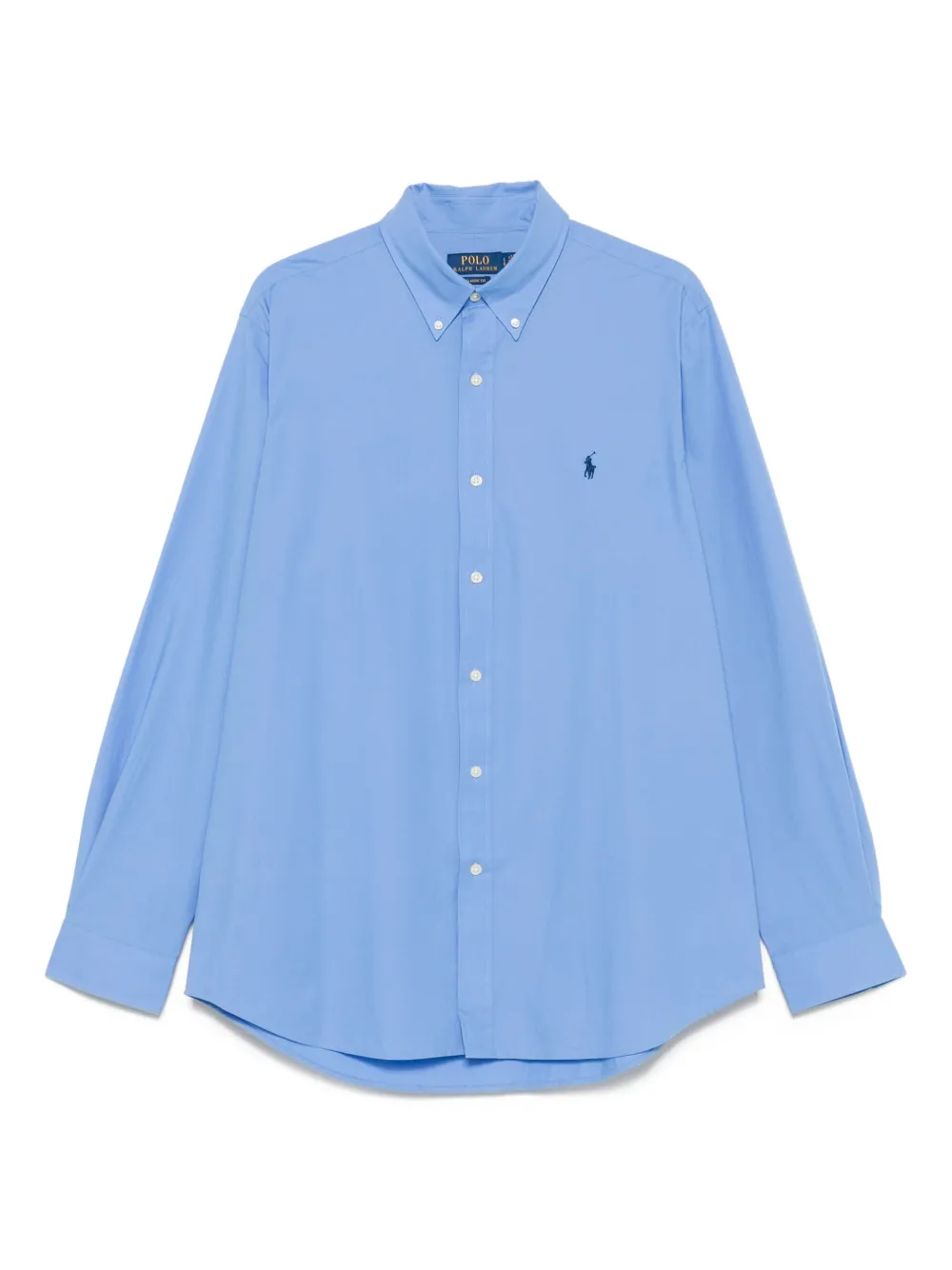 

Рубашка из хлопка с длинными рукавами POLO RALPH LAUREN, синий