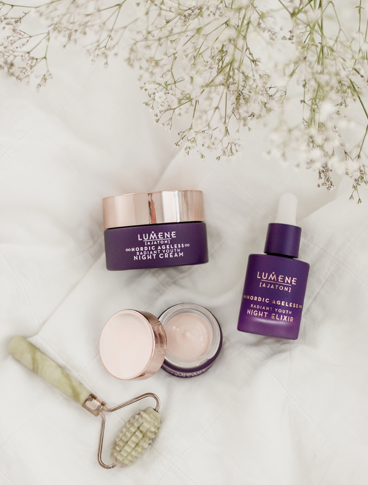 Крем для лица SPF LUMENE Nordic ageless ajaton сияющий, молодой, укрепляющий ночной против морщин — фото 3