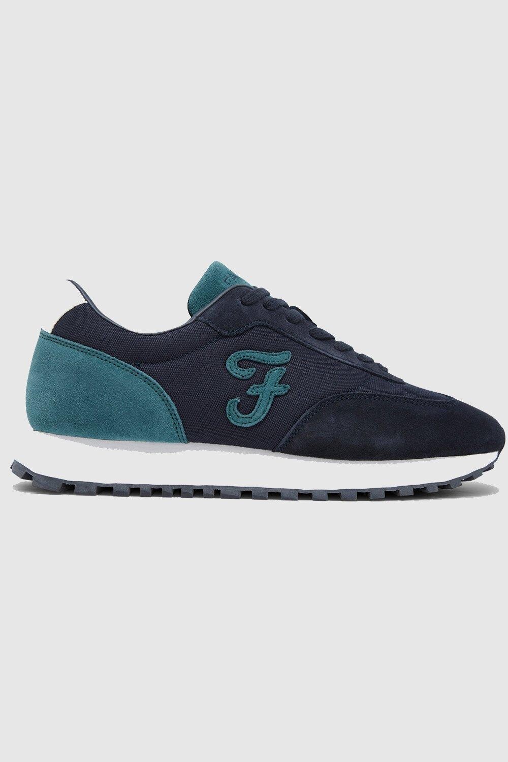 

Кроссовки 'Finley' Casual Lace Up Trainers Farah Footwear, синий