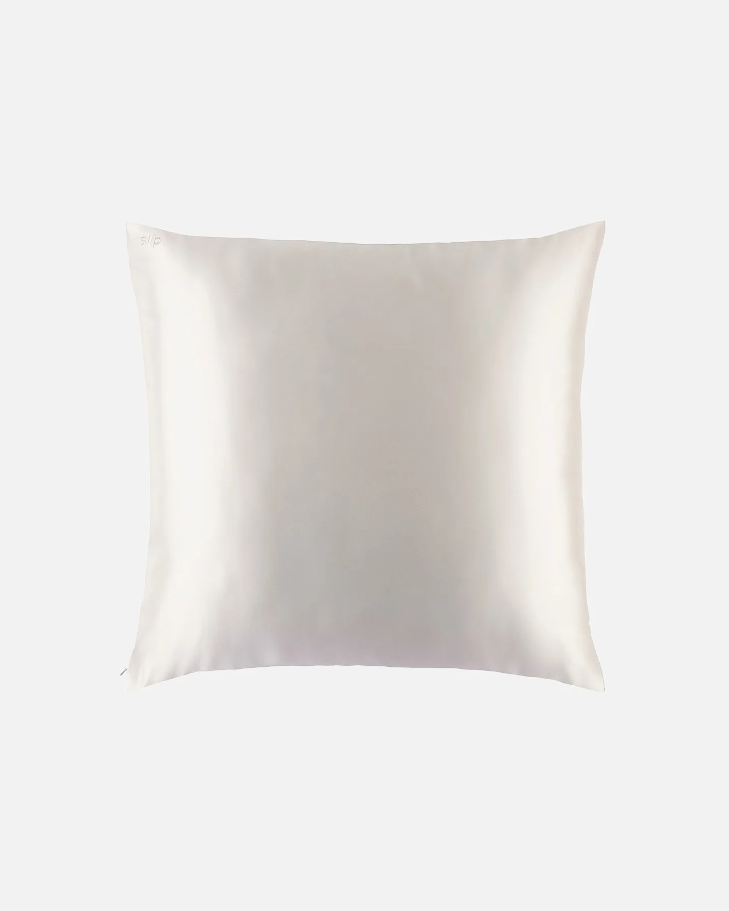 Наволочка из чистого шелка - 80x80 см. Slip, weiß, 1 шт