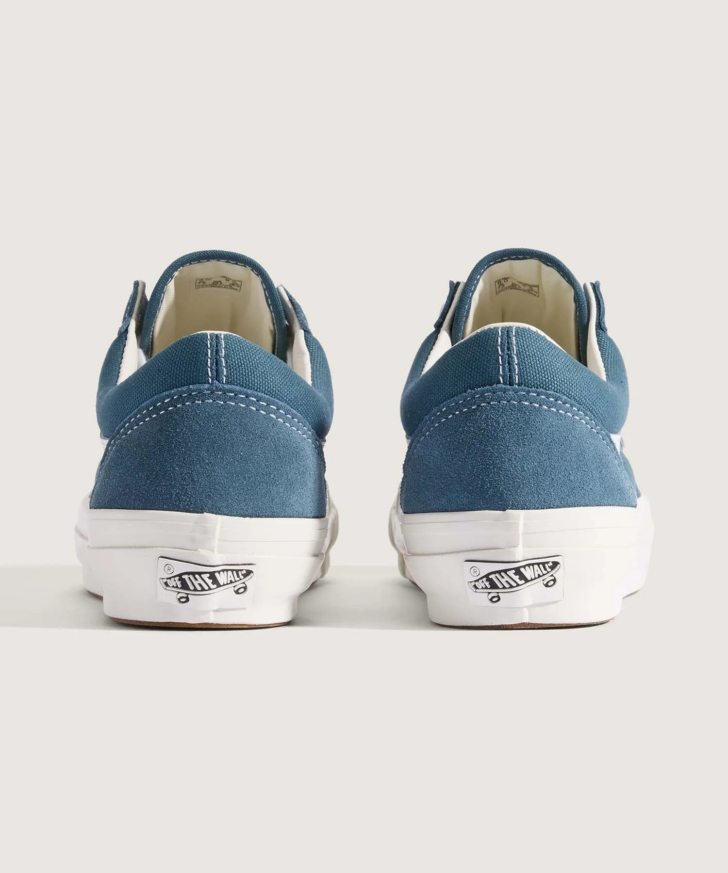 Унисекс кеды из канваса VANS PREMIUM Old Skool серо-голубые — фото 4