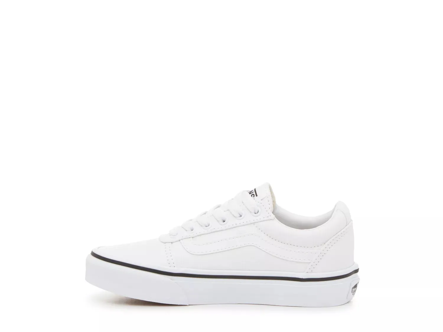 Кроссовки Vans Ward - детские, белые/красные — фото 3