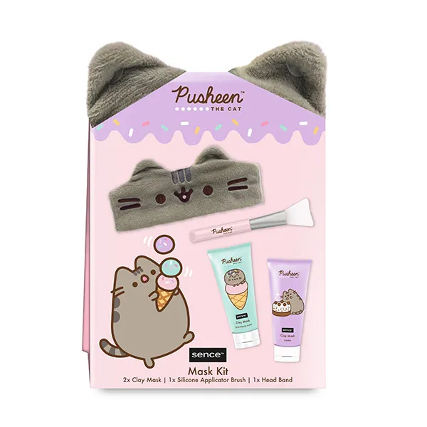 

Комплект масок для лица Pusheen The Cat Sence Beauty, 4 UD