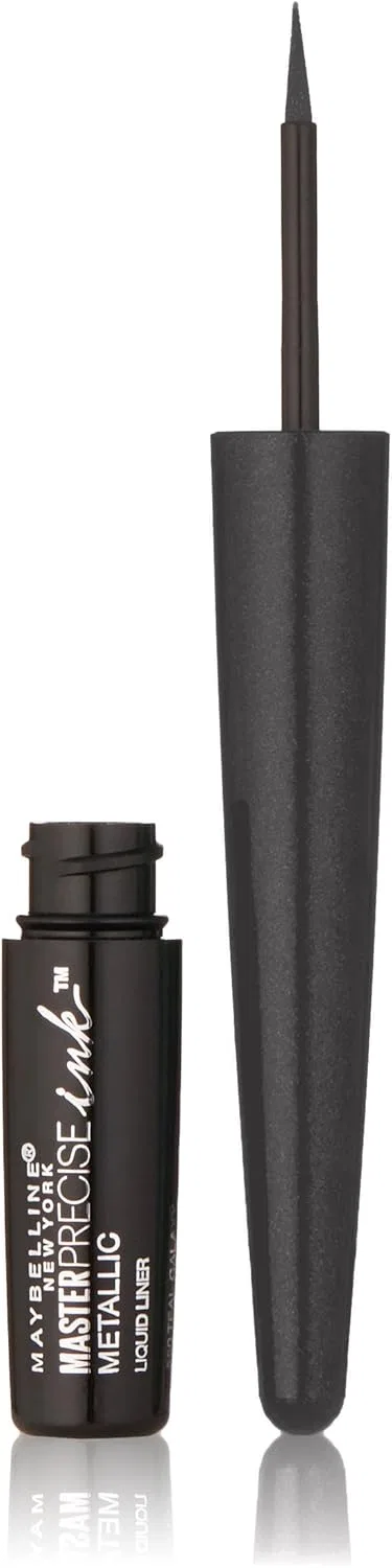 Подводка для глаз жидкая Metallic Maybelline New York Master Accurate Ink, Black Comet, 0.06 fl oz