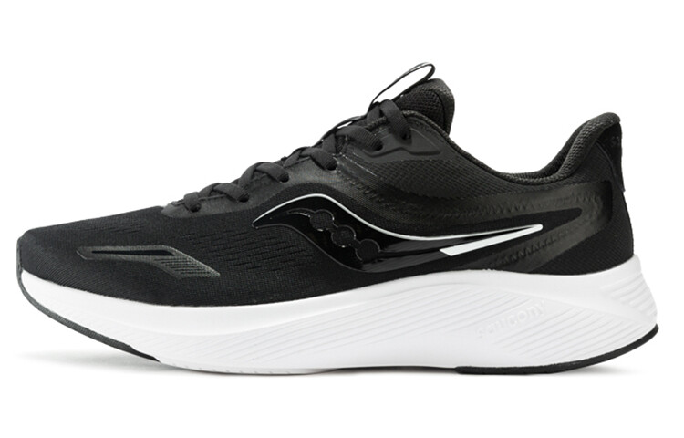 

Кроссовки Lancer Running унисекс с низким верхом, черные/белые Saucony