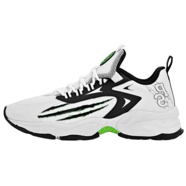 

PLEIN SPORT Легкие повседневные кроссовки Low top с амортизацией Unisex White/Neon Green