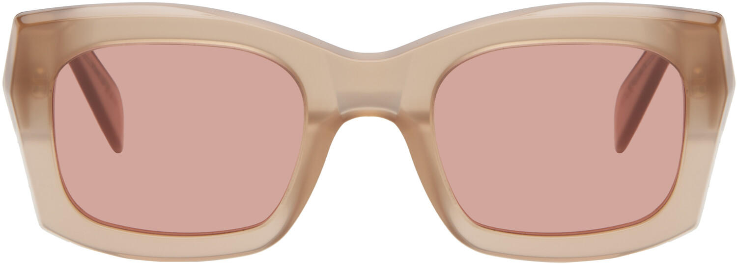

Коричневые солнцезащитные очки Komori RETROSUPERFUTURE, Light brown