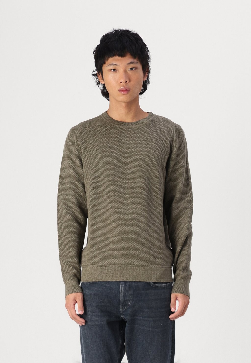 

Джемпер SLHROSS STRUCTURE CREW NECK Selected Homme, зеленый