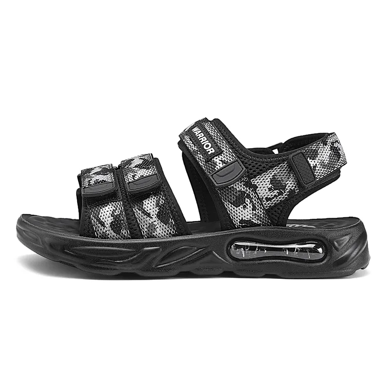 WARRIOR Пляжные шлепанцы мужские black camouflage/black rice/khaki black