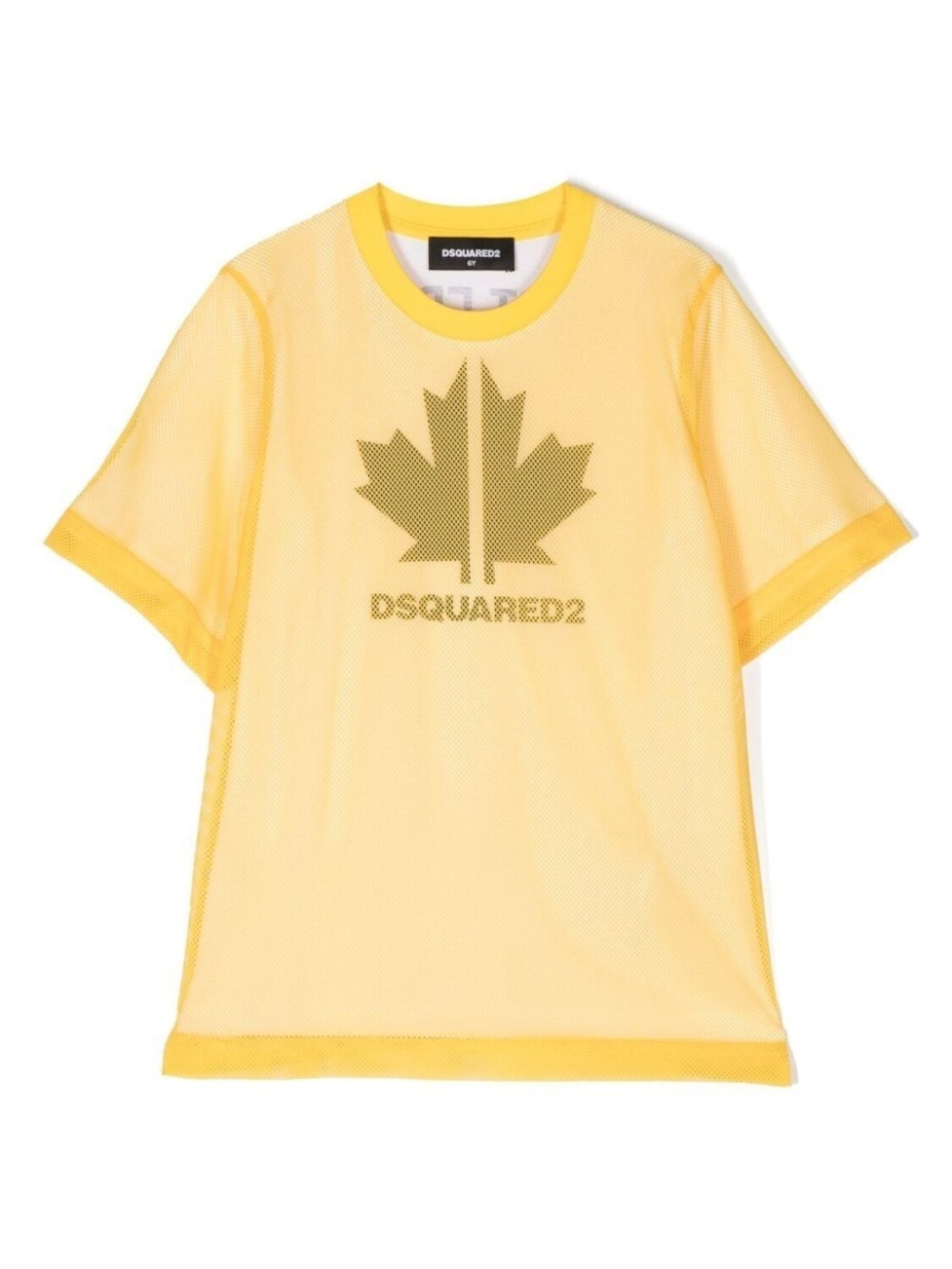 

Dsquared2 футболка с логотипом, желтый