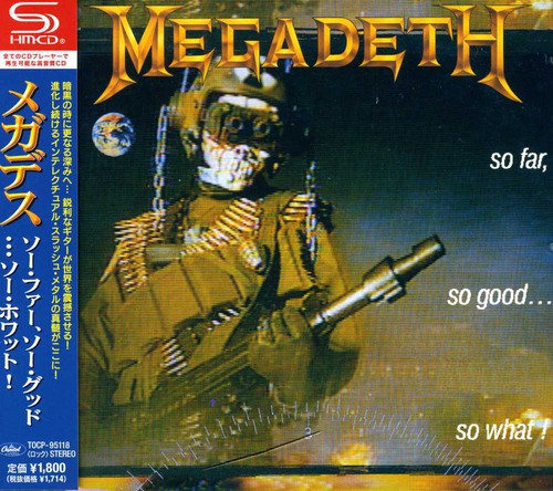 

CD диск Megadeth: So Far. So Good So What