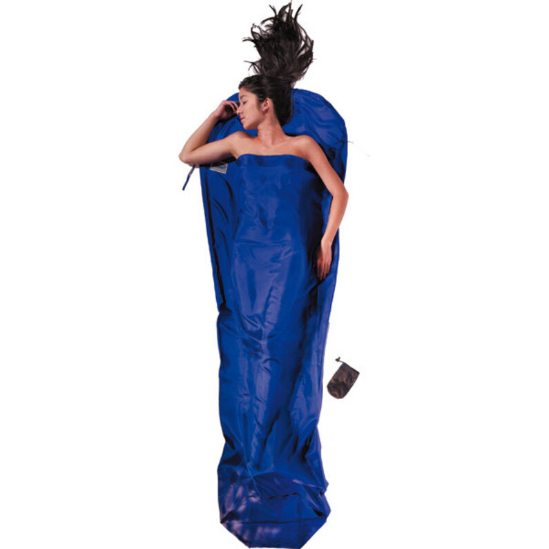 

Mummy Спальный мешок Liner Silk S Cocoon, синий