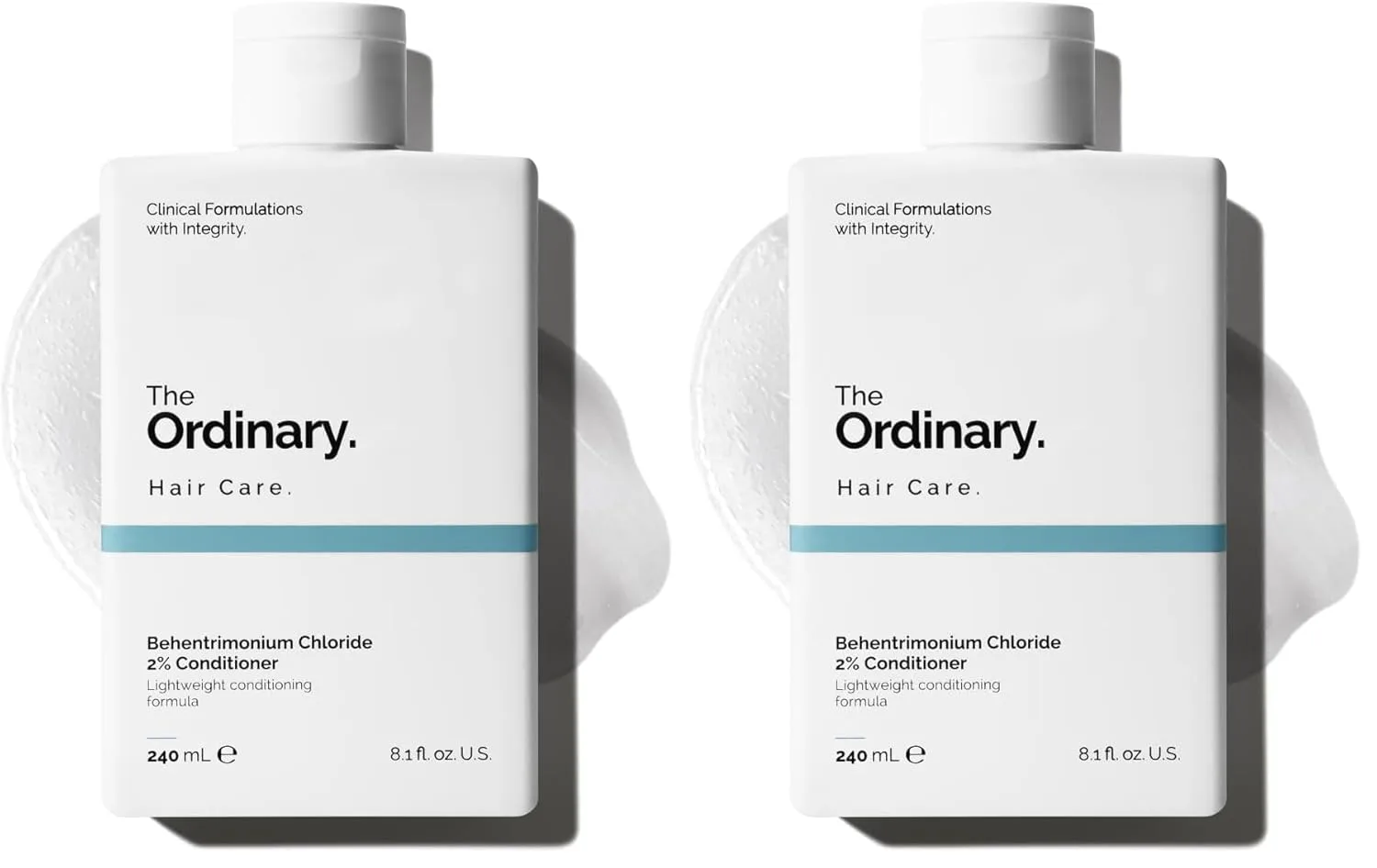 Кондиционер The Ordinary с бегентримония хлоридом 2%, легкий кондиционер без отдушек для всех типов волос, 8, 1 жидких унций (упаковка из.) 240 мл (.)