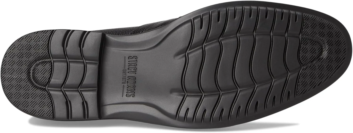 Лоферы Stacy Adams Mens Todridge Moc Toe Slip on Loafer, черный — фото 4