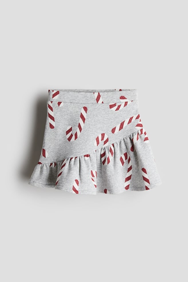 

Юбка с узором H&M, серый