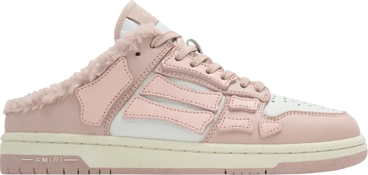 Кроссовки Amiri Wmns Skel Top Mule Shearling 'Pink', розовый