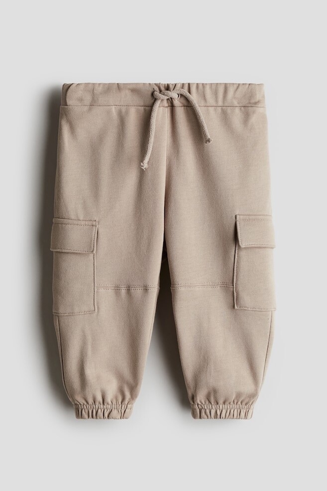 

Спортивные брюки карго H&M, бежевый
