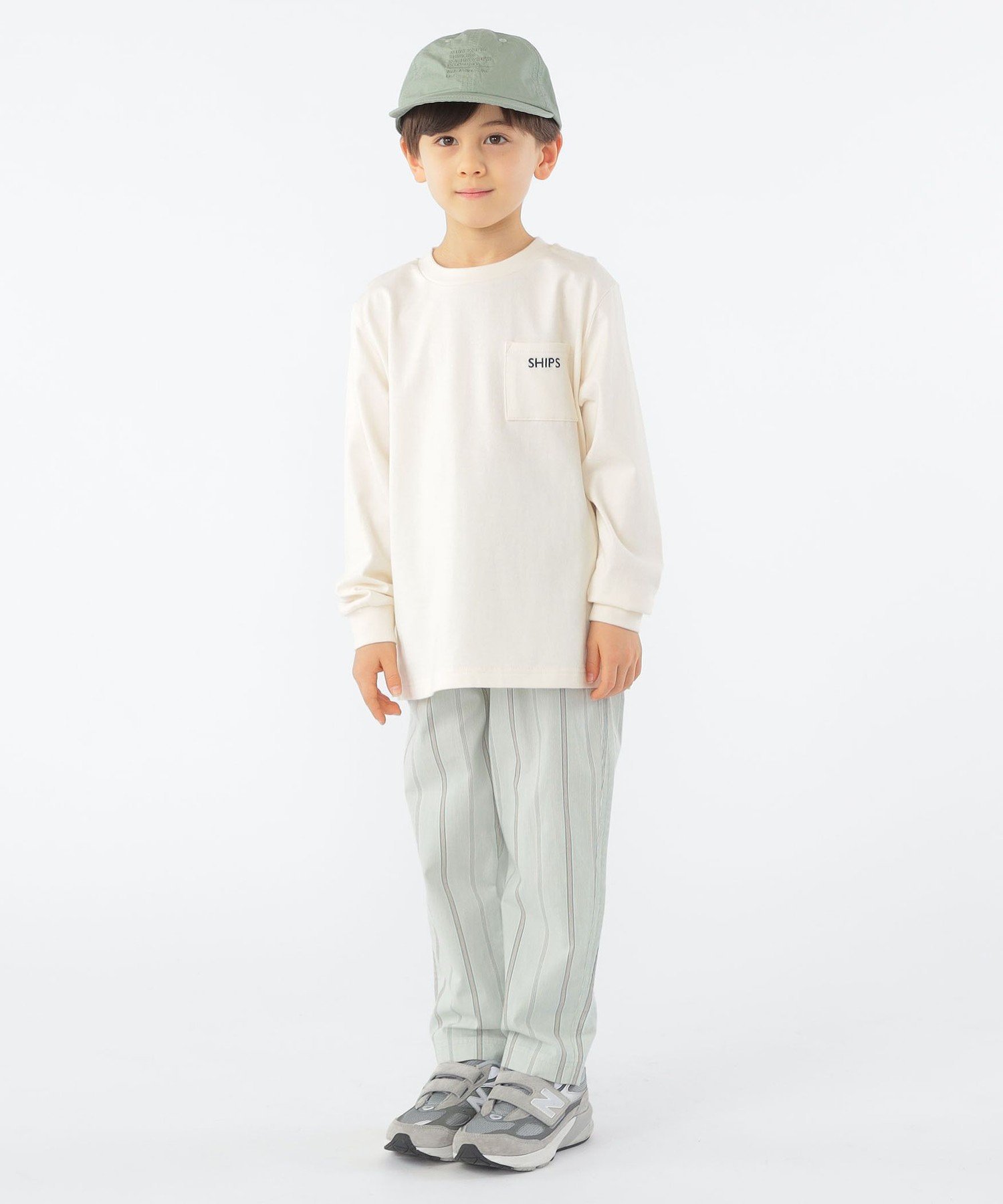 Детские брюки SHIPS: 100–130 см / Широкие удобные брюки SHIPS KIDS, Mint — фото 2