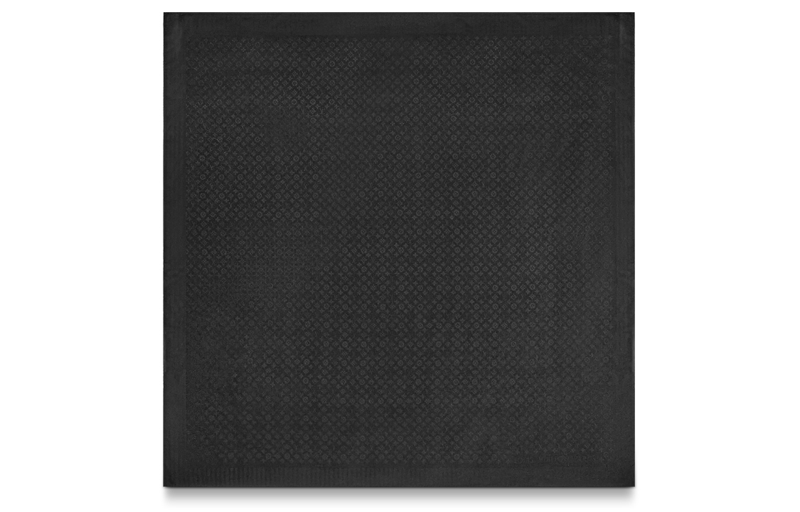 

LOUIS VUITTON Шаль женская черная, Black
