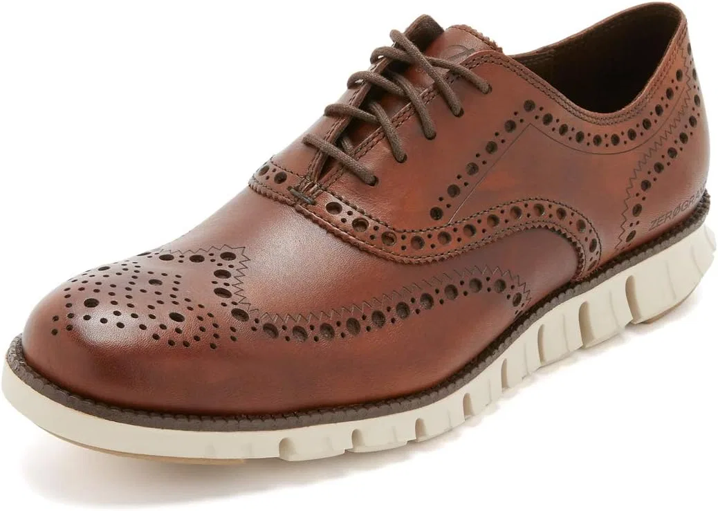 Туфли Cole HAAN2. Zerogrand Wing - 2nd Zerogrand Wing (2nd Zerogrand Laser Wing) for Men, 2-British Tan