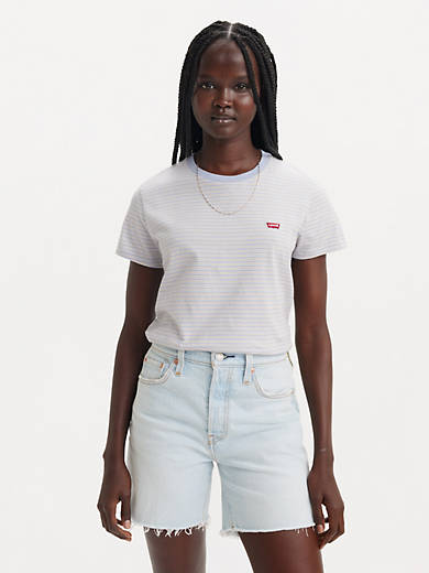 

Идеальная футболка Levi's, цвет Collegiate Stripe Ke - Blue