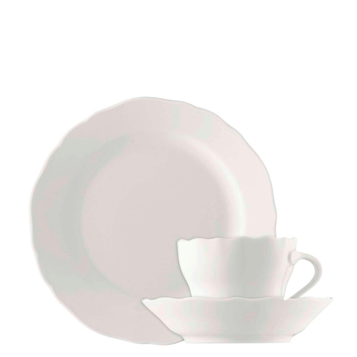 

Кофейный сервиз мария терезия 18 шт Rosenthal, белый